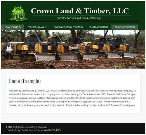 Crown Land and Timber (Example)